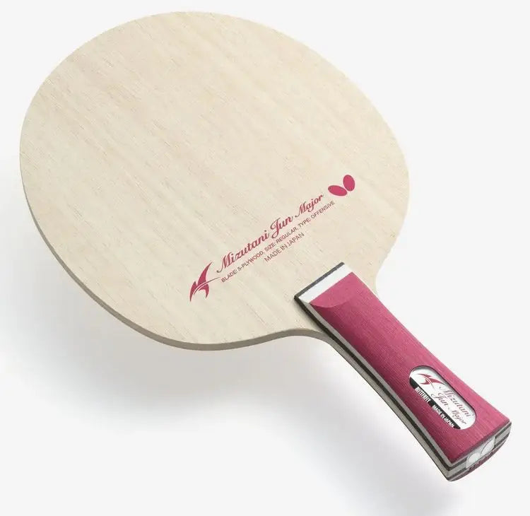 Butterfly Mizutani Jun Major table tennis blade designed for balanced speed, spin, and control